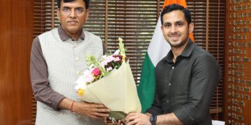 Arhan Bagati meets Youth Affairs & Sports Minister to discuss enhancing opportunities and development in para-sports, aiming to create an inclusive sports environment for all athletes.
