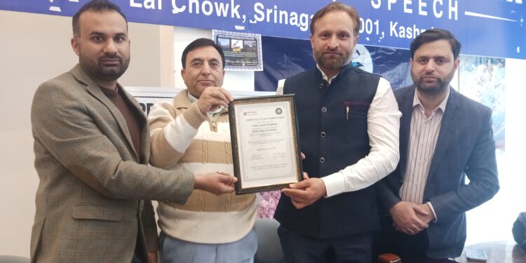 Ujala Cygnus, Press Club Unite to Strengthen Healthcare Access in Kashmir