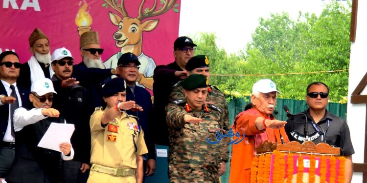 Won’t Spare Drug Smugglers, Enemies of Nation: LG Manoj Sinha’s Strong Message from Lal Chowk’s Anti Drug Rally