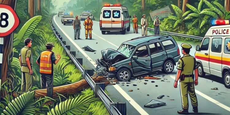 Man killed in car accident on Nachilana–Badarkoot link road in Ramban
