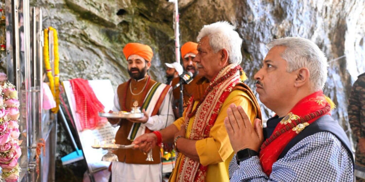 “Devotees Should Come Without Fear, We Have Made Best Arrangements”: LG Manoj Sinha