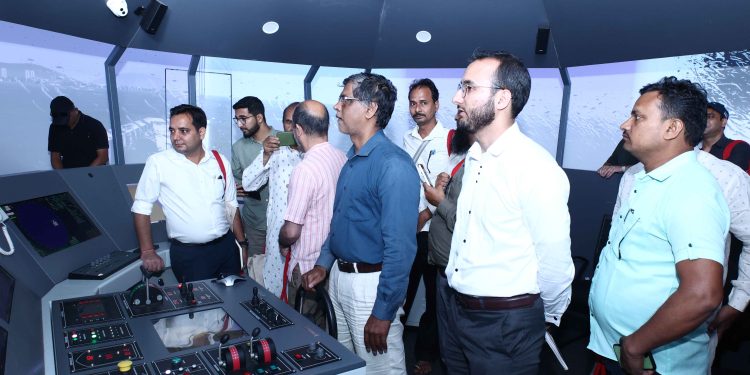 Srinagar journalists experience advanced maritime simulation facility at IIT Madras