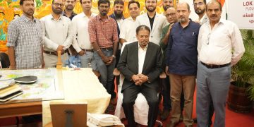Srinagar Media Delegation Meets Puducherry Lt Governor K. Kailashnathan